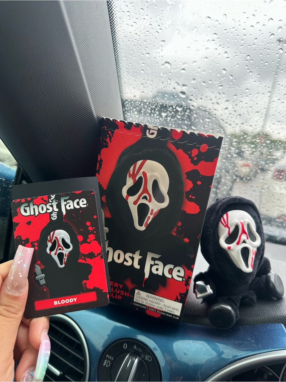 Culturefly Ghost Face Mystery Vinyl Plush
Bag Clip